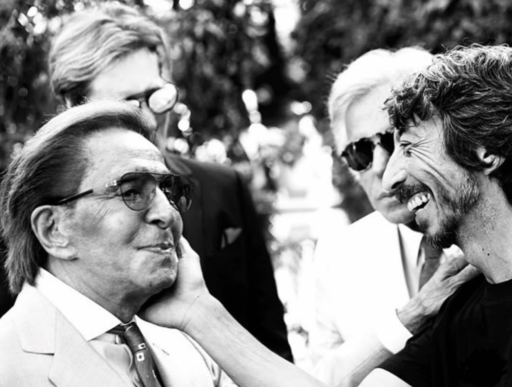 Los diseñadores despiden a Valentino Garavani